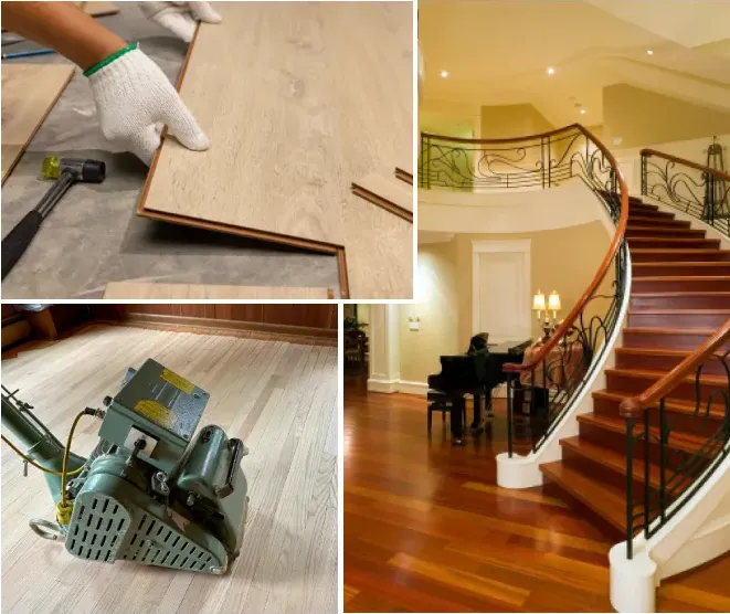 Floors and stairs Picture Collage