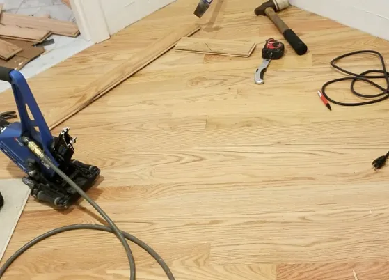 Floor with tools